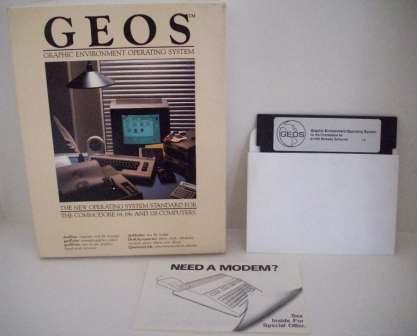 GEOS: Graphic Environment OS (CIB) - Commodore 64/128 Game